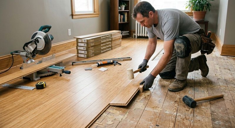 Bamboo Flooring Installation in Westerly, RI