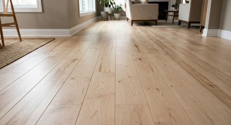 Birch Floor Installation in Westerly, RI