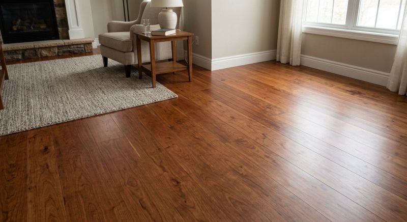 Cherry Floor Installation in Washington County, RI
