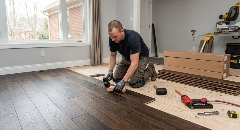 Hardwood Floor Installation in Exeter, RI