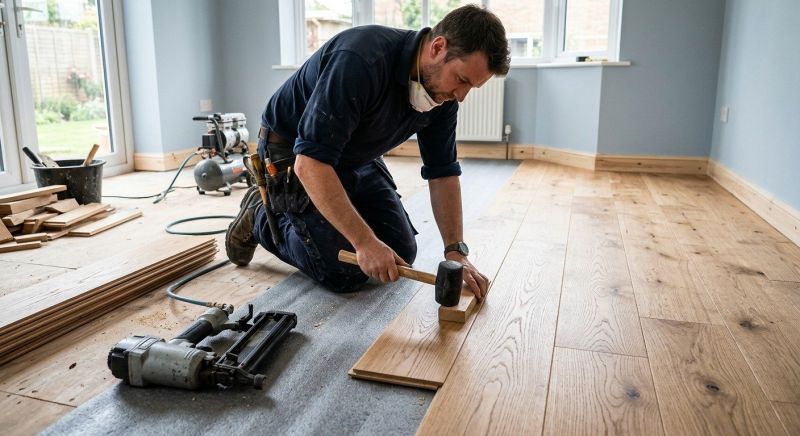 Hardwood Floor Installation in Gales Ferry, CT