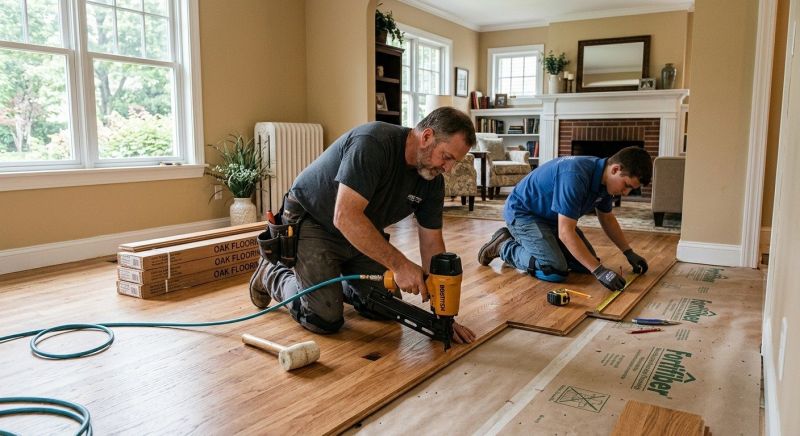 Hardwood Floor Installation in Wakefield, RI