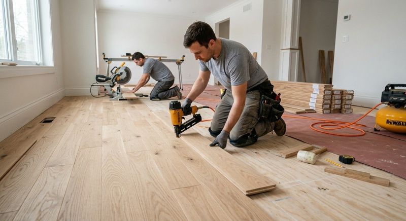 Hardwood Replacement in Bradford, RI