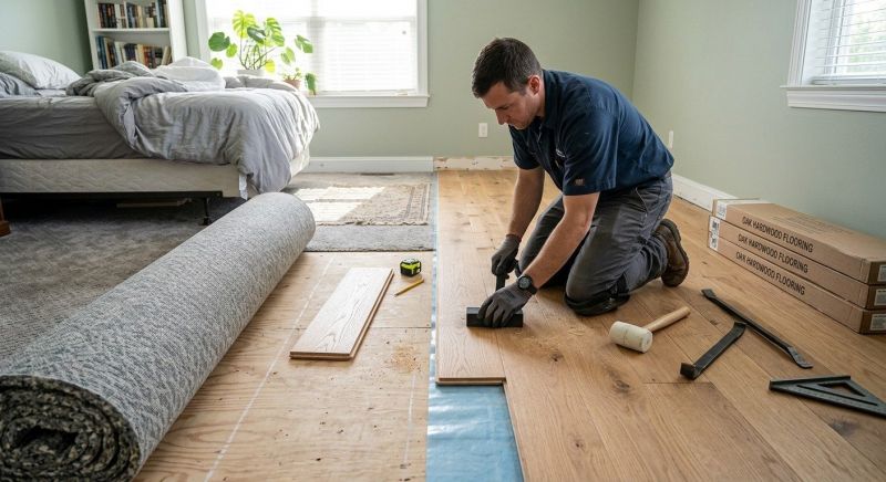 Hardwood Replacement in Exeter, RI