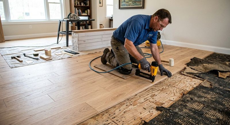 Hardwood Replacement in Niantic, CT