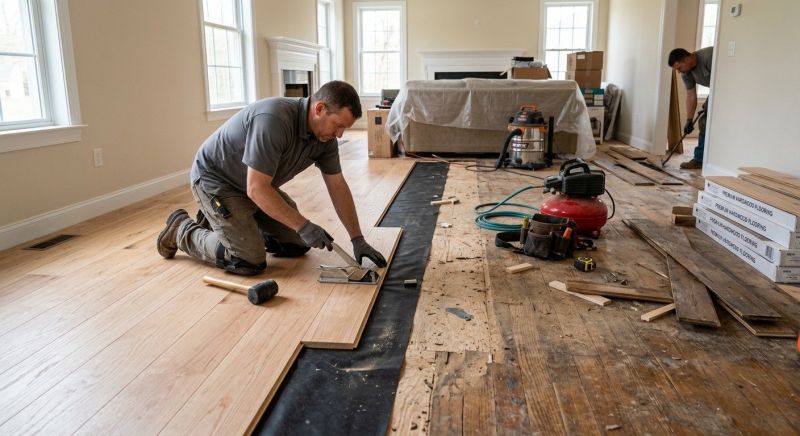 Hardwood Replacement in Waterford, CT