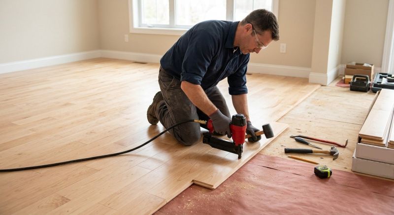 Maple Flooring Installation in West Kingston, RI