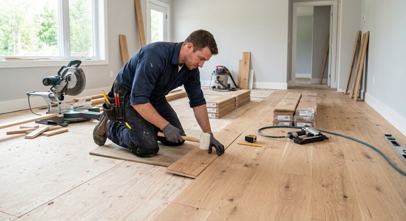 Wood Flooring Installation in Exeter, RI