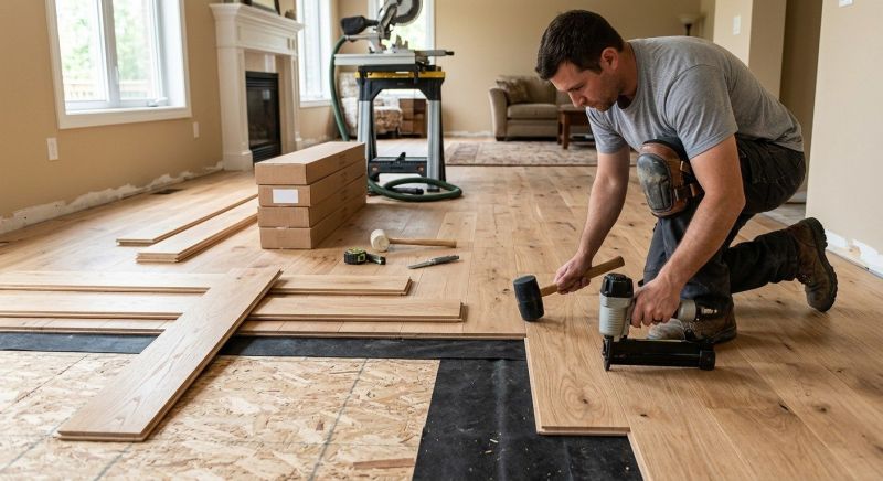 Wood Flooring Installation in Groton, CT