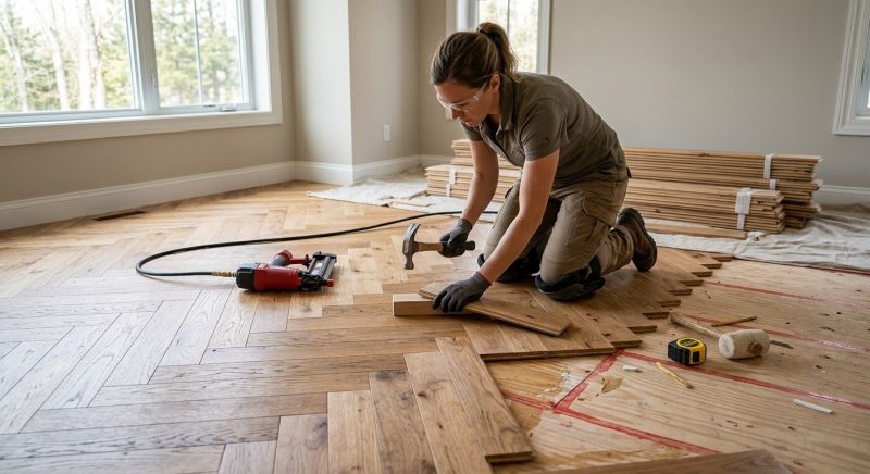 Wood Flooring Installation in Ledyard, CT