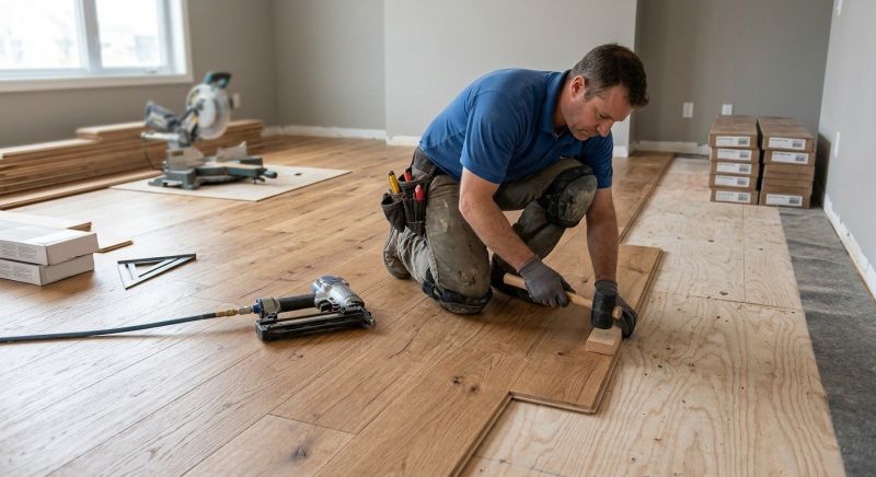 Wood Flooring Installation in North Stonington, CT